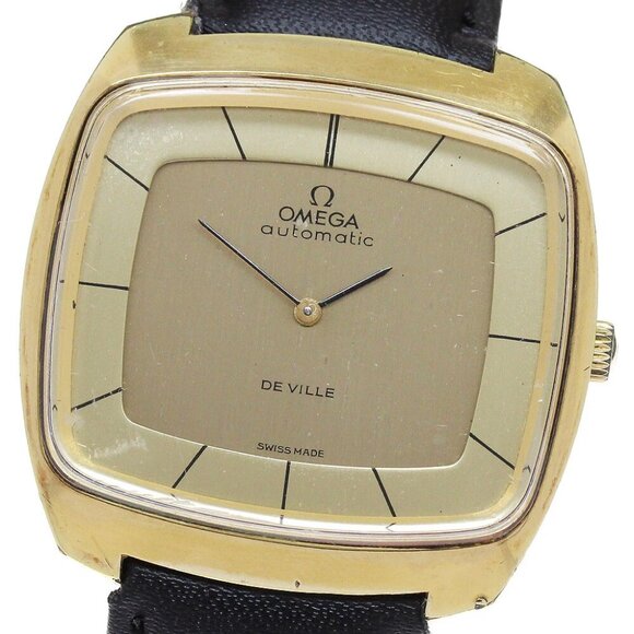 OMEGA De Ville Gold Dial Automatic Men's Watch_837467 - Picture 1 of 8